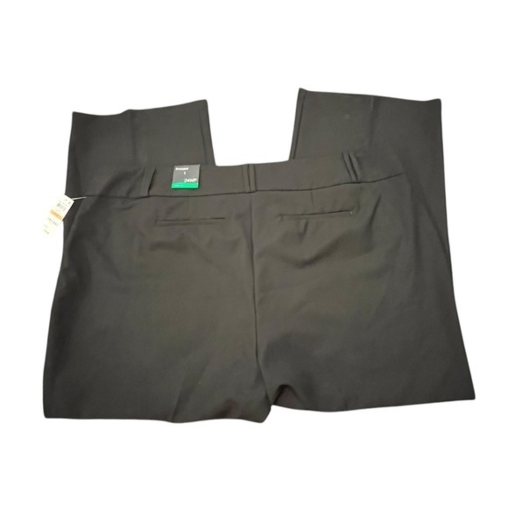 Alfani Women Plus Essential Bootcut Dress Pants 24WP Black Curvy Trouser NWT $55 - Picture 12 of 12